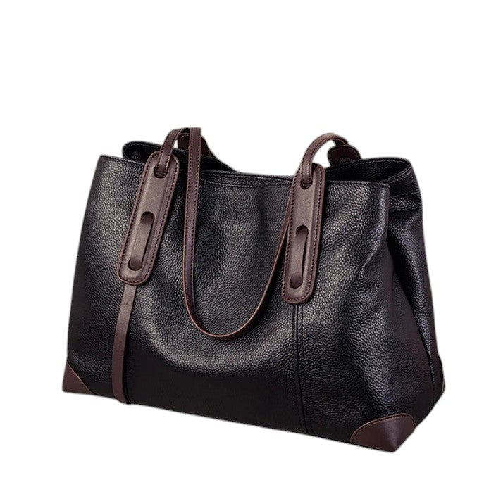 Sac à main Mélisande Noir et Marron