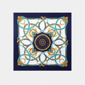 Carré de Soie Fleur de Lys 88*88cm