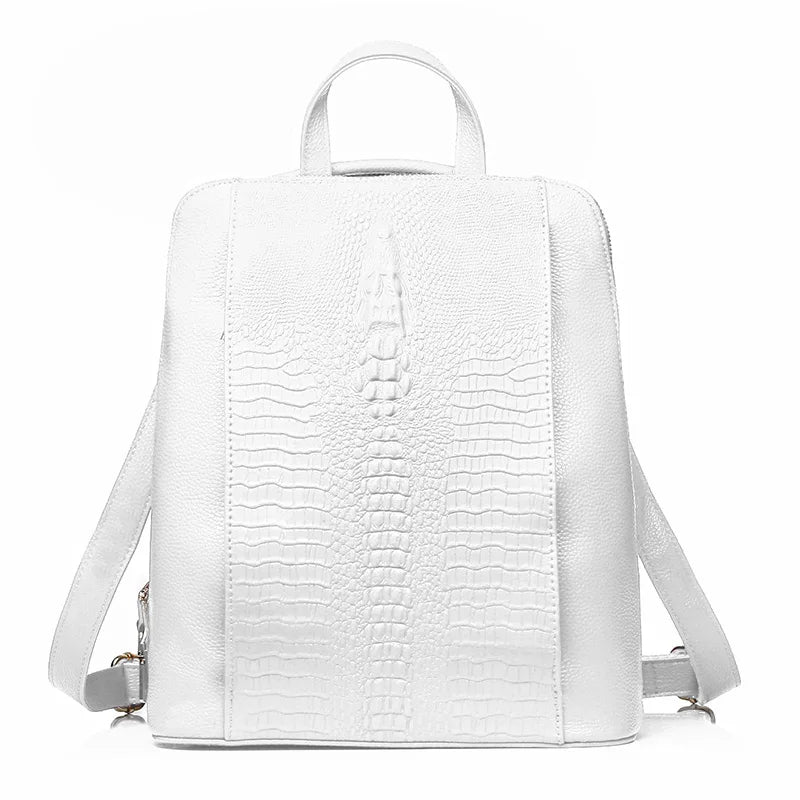 Sac à dos Léa Blanc