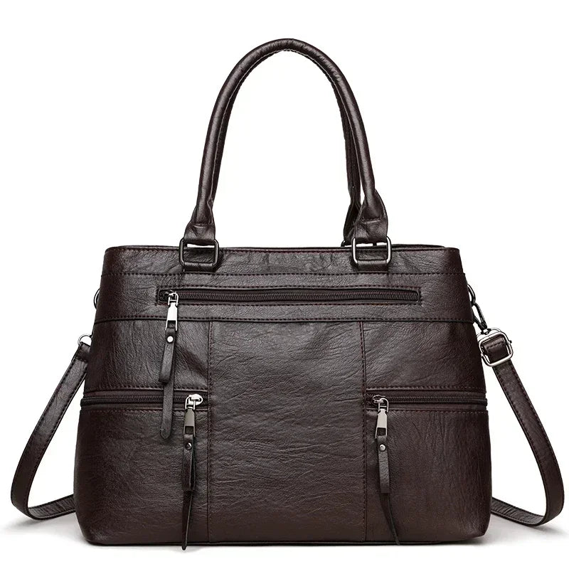 Sac à main Soline Marron Foncé