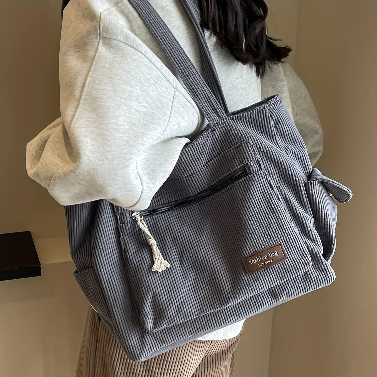 Sac bandoulière Soane Gris