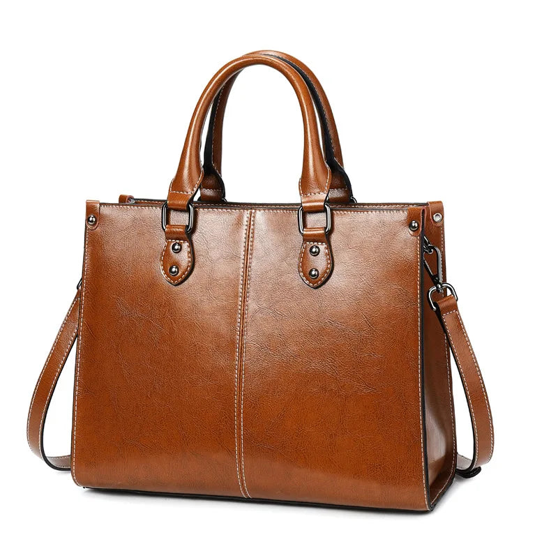 Sac à main Éléa Marron Clair