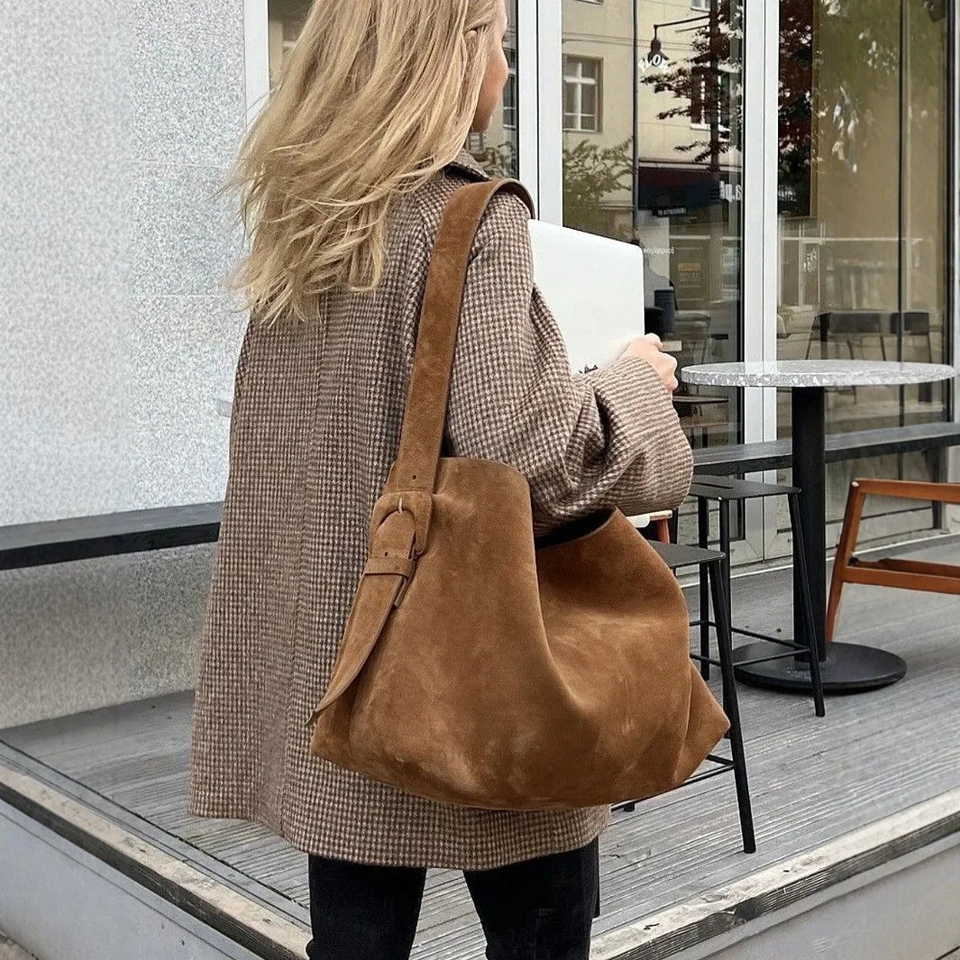 Sac bandoulière Emy Marron Clair