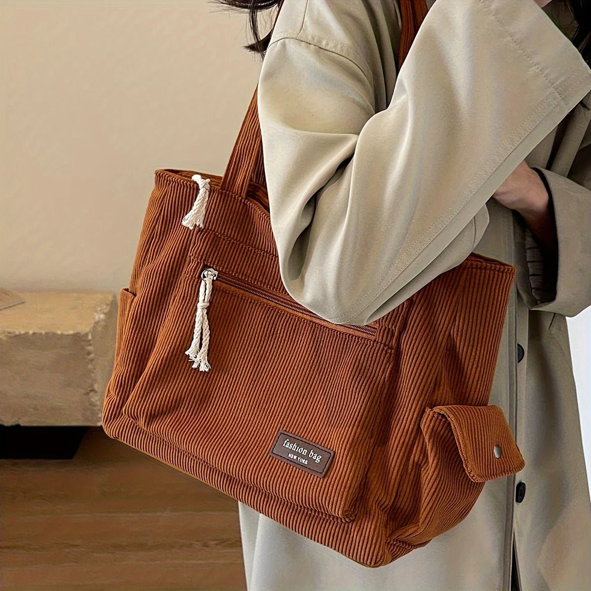 Sac bandoulière Soane Marron