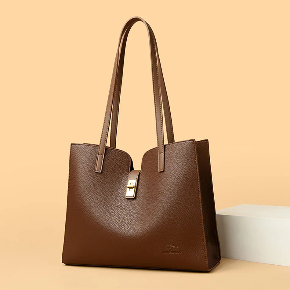Sac à main Aïséa Marron Foncé